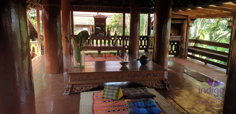 New Property Chiang Mai Luxury Thai Teak Wood House Bedroom Private