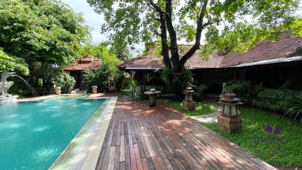 Beautiful resort style property with private swimming pool, pond and big garden in Doi Saket, Chiang mai